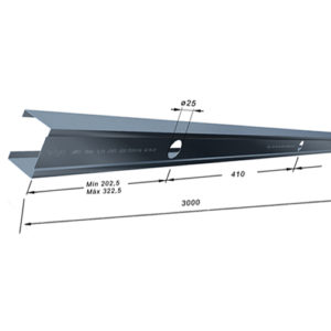 Perfil Montante 90mm - 3m